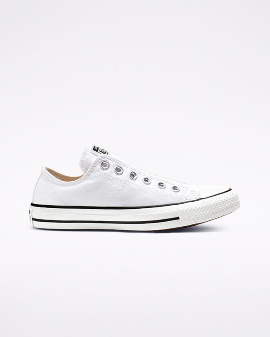 Slip On Tenisky Converse Chuck Taylor All Star Panske Biele Čierne Biele | SK OXNHA8